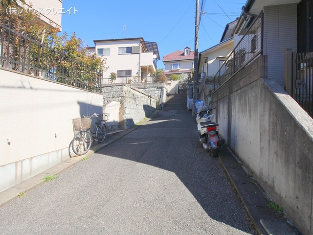 千葉県我孫子市柴崎の土地更地・土地写真 2023年2月15日撮影