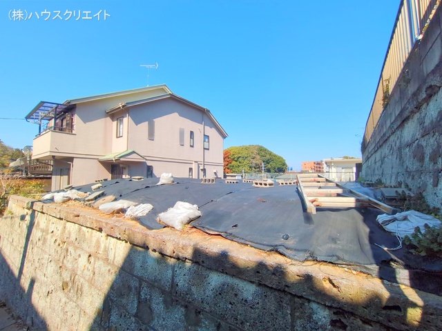 千葉県我孫子市柴崎の土地更地・土地写真 2025年3月20日撮影