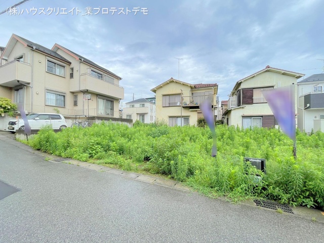 千葉県鎌ケ谷市東道野辺６丁目の土地更地・土地写真 2024年6月30日撮影