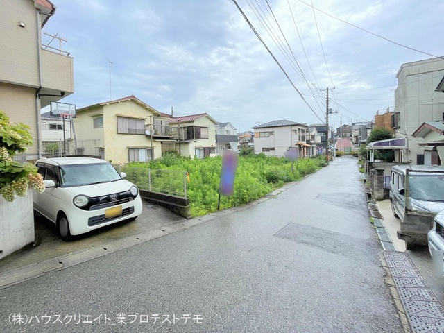 千葉県鎌ケ谷市東道野辺６丁目の土地更地・土地写真 2024年6月30日撮影