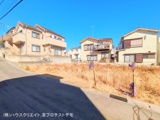 千葉県鎌ケ谷市東道野辺６丁目の土地更地・土地写真 2025年2月19日撮影