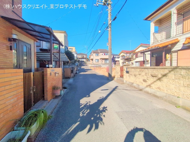 千葉県鎌ケ谷市東道野辺６丁目の土地更地・土地写真 2025年2月19日撮影