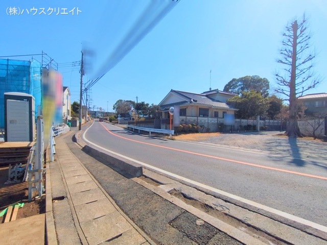 千葉県柏市増尾４丁目の新築戸建て更地・土地写真 2025年3月9日撮影