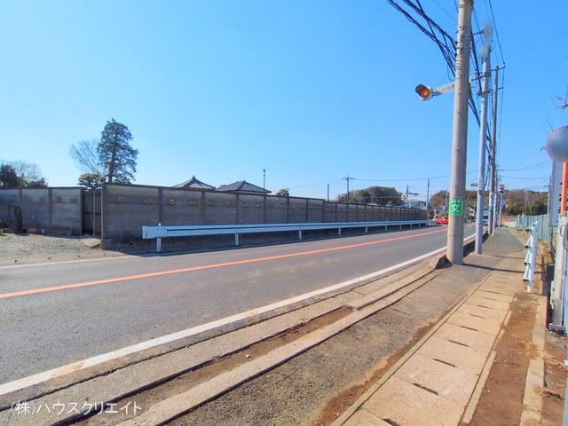 千葉県柏市増尾４丁目の新築戸建て更地・土地写真 2025年3月9日撮影