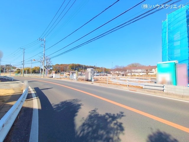 千葉県柏市増尾４丁目の新築戸建て更地・土地写真 2025年3月9日撮影