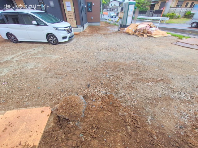 千葉県柏市増尾４丁目の新築戸建て外構写真 2025年5月1日撮影