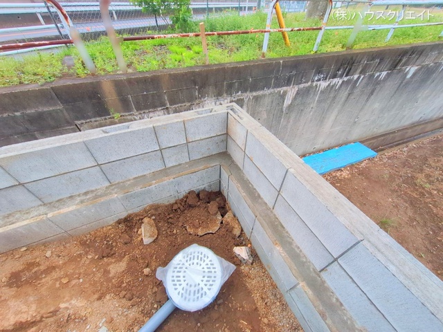 千葉県柏市増尾４丁目の新築戸建て外構写真 2025年5月1日撮影