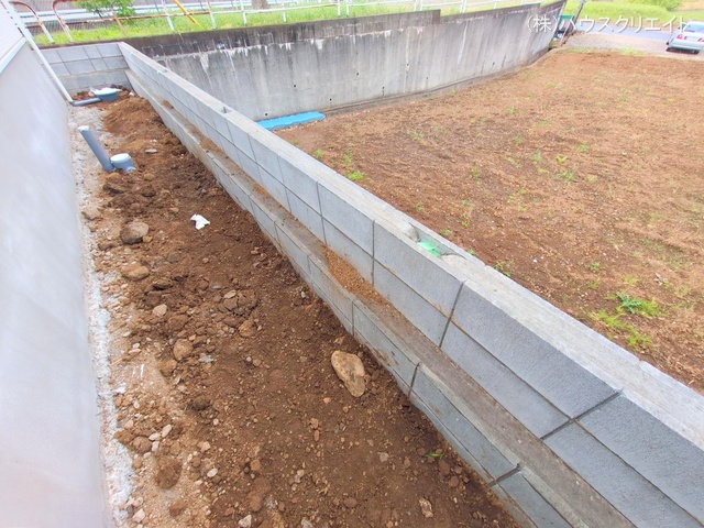 千葉県柏市増尾４丁目の新築戸建て外構写真 2025年5月1日撮影