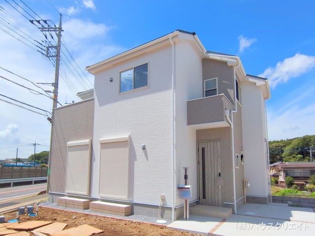 千葉県柏市増尾４丁目の新築戸建て完成写真 2025年7月16日撮影