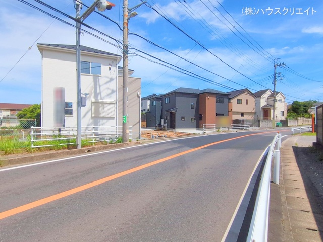 千葉県柏市増尾４丁目の新築戸建て完成写真 2025年7月16日撮影