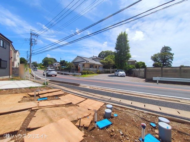 千葉県柏市増尾４丁目の新築戸建て完成写真 2025年7月16日撮影