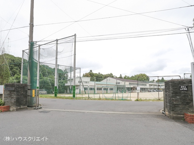 柏市立土中学校　距離850m