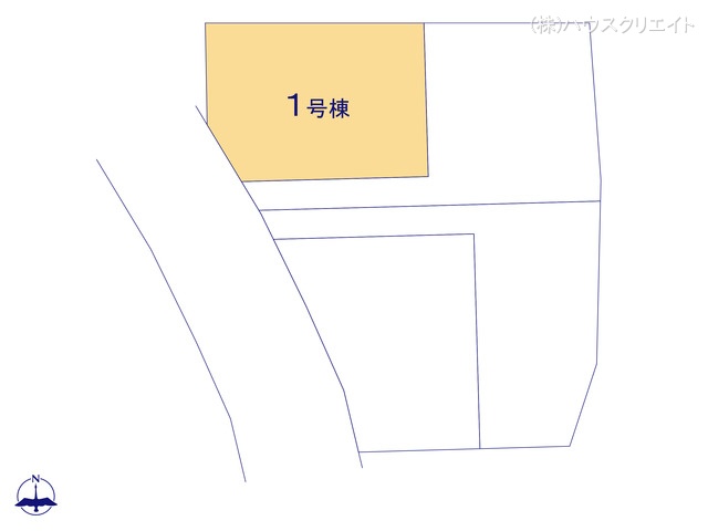 千葉県柏市増尾４丁目の新築戸建て全体区画図 ※図面と異なる場合は現況を優先