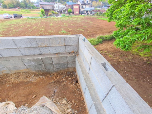 千葉県柏市増尾４丁目の新築戸建て外構写真 2025年5月1日撮影