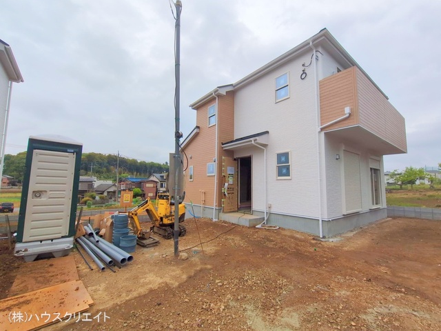 千葉県柏市増尾４丁目の新築戸建て外構写真 2025年5月1日撮影