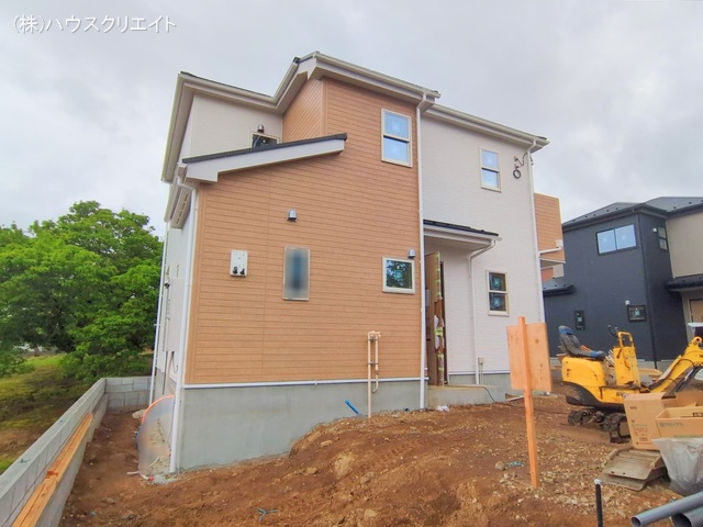 千葉県柏市増尾４丁目の新築戸建て外構写真 2025年5月1日撮影