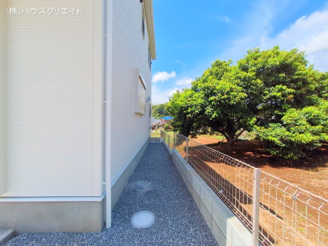 千葉県柏市増尾４丁目の新築戸建て完成写真 2025年7月16日撮影