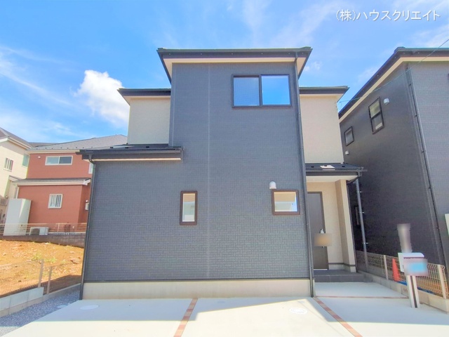 千葉県柏市増尾４丁目の新築戸建て完成写真 2025年7月16日撮影