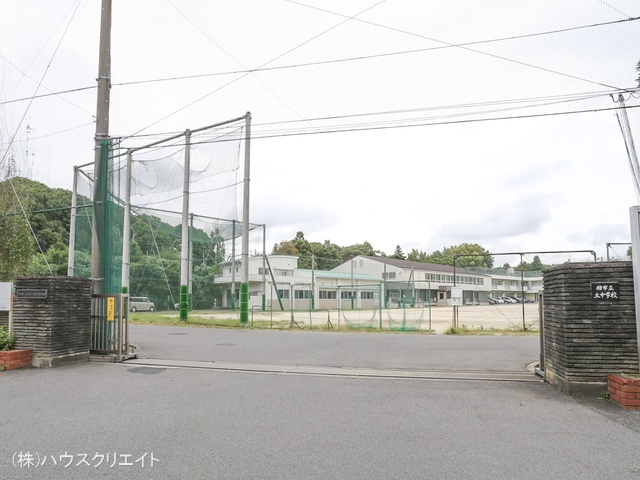 柏市立土中学校　距離850m
