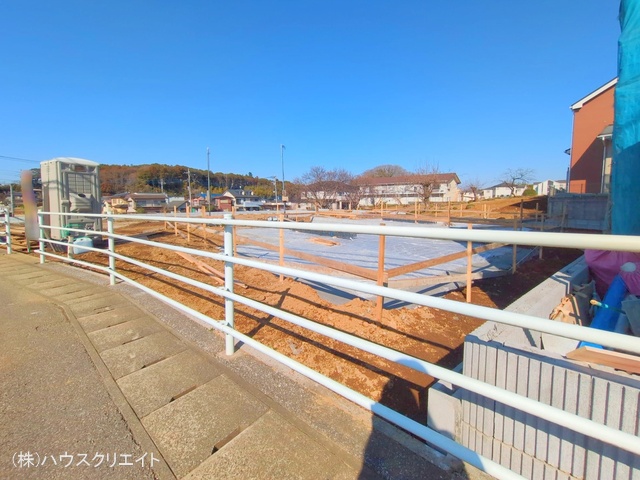 千葉県柏市増尾４丁目の新築戸建て基礎写真 2025年3月9日撮影