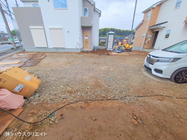 千葉県柏市増尾４丁目の新築戸建て外構写真 2025年5月1日撮影