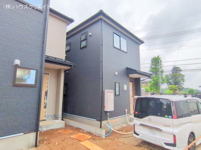 千葉県柏市増尾４丁目の新築戸建て外構写真 2025年5月1日撮影