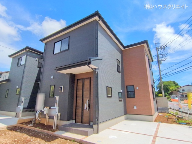 千葉県柏市増尾４丁目の新築戸建て完成写真 2025年7月16日撮影