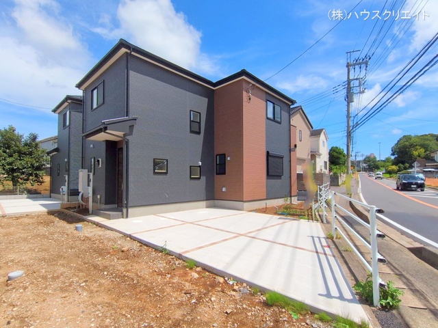 千葉県柏市増尾４丁目の新築戸建て完成写真 2025年7月16日撮影
