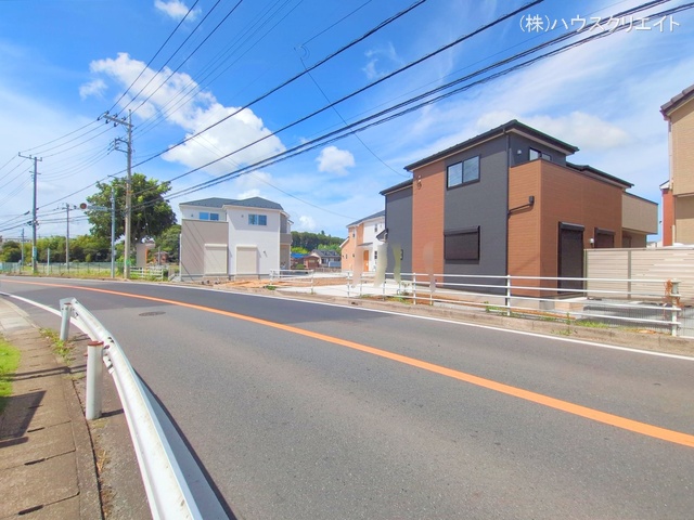 千葉県柏市増尾４丁目の新築戸建て完成写真 2025年7月16日撮影