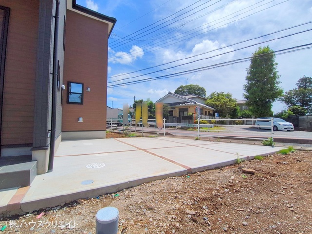 千葉県柏市増尾４丁目の新築戸建て完成写真 2025年7月16日撮影