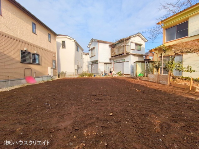 千葉県柏市松ケ崎の新築戸建て更地・土地写真 2025年3月10日撮影