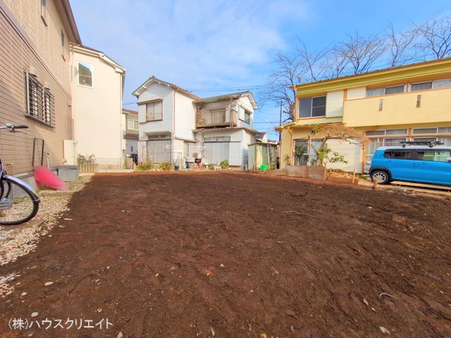 千葉県柏市松ケ崎の新築戸建て更地・土地写真 2025年3月10日撮影