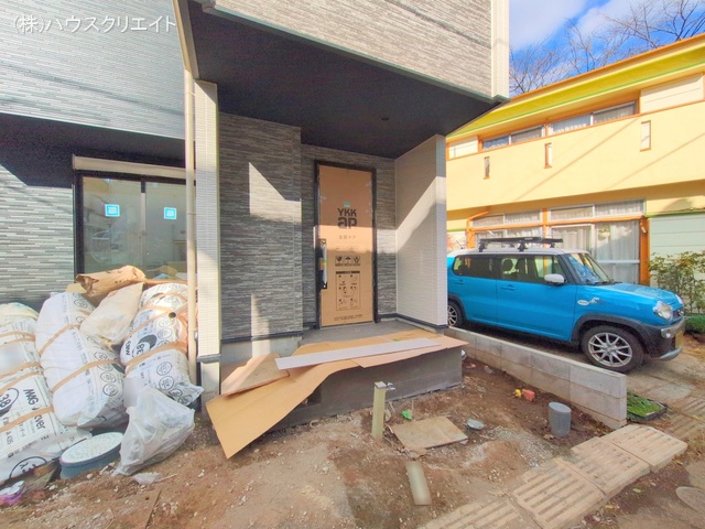 千葉県柏市松ケ崎の新築戸建て外構写真 2025年12月15日撮影