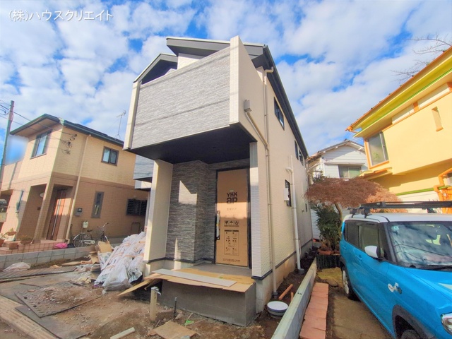 千葉県柏市松ケ崎の新築戸建て外構写真 2025年12月15日撮影