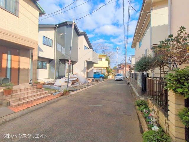 千葉県柏市松ケ崎の新築戸建て外構写真 2025年12月15日撮影