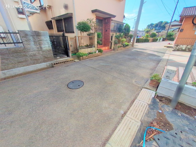 千葉県柏市松ケ崎の新築戸建て外構写真 2025年12月15日撮影