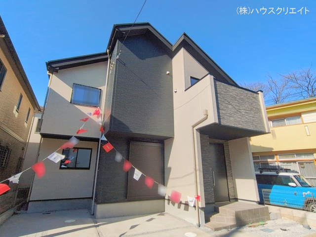 千葉県柏市松ケ崎の新築戸建て完成写真 2026年1月12日撮影