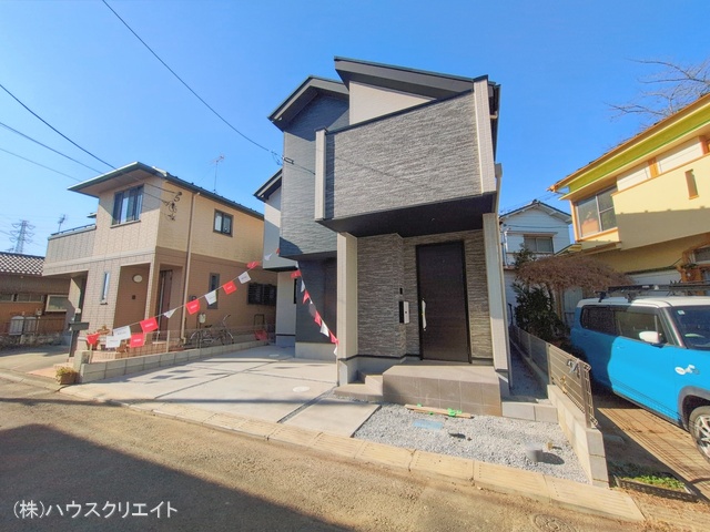 千葉県柏市松ケ崎の新築戸建て完成写真 2026年1月12日撮影