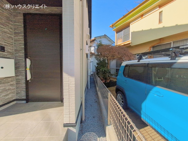 千葉県柏市松ケ崎の新築戸建て完成写真 2026年1月12日撮影