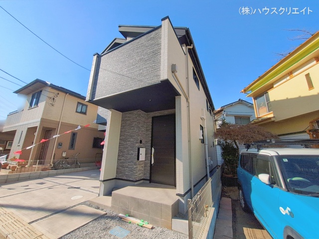 千葉県柏市松ケ崎の新築戸建て完成写真 2026年1月12日撮影