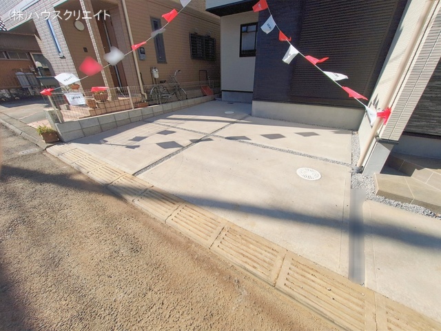 千葉県柏市松ケ崎の新築戸建て完成写真 2026年1月12日撮影