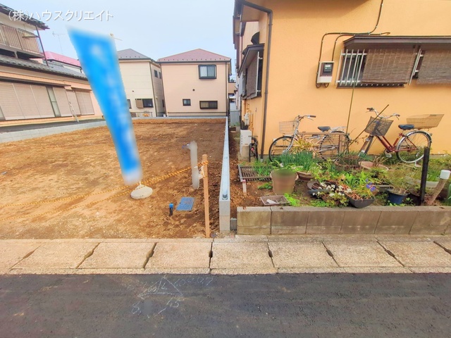 千葉県松戸市六高台５丁目の新築戸建て更地・土地写真 2025年4月7日撮影