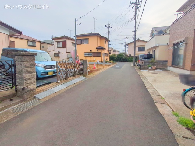 千葉県松戸市六高台５丁目の新築戸建て更地・土地写真 2025年4月7日撮影