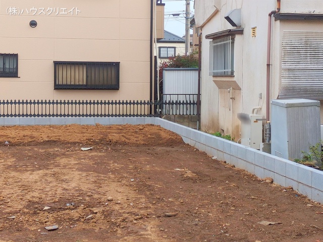 千葉県松戸市六高台５丁目の新築戸建て更地・土地写真 2025年4月7日撮影