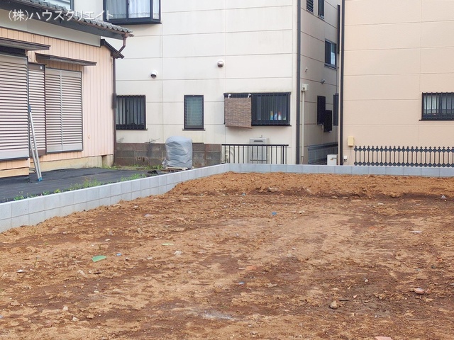 千葉県松戸市六高台５丁目の新築戸建て更地・土地写真 2025年4月7日撮影