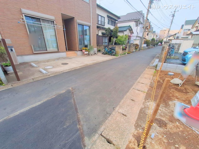千葉県松戸市六高台５丁目の新築戸建て更地・土地写真 2025年4月7日撮影