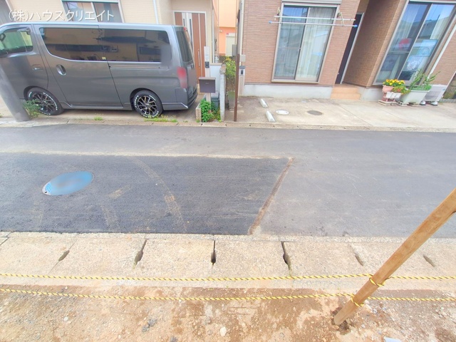 千葉県松戸市六高台５丁目の新築戸建て更地・土地写真 2025年4月7日撮影