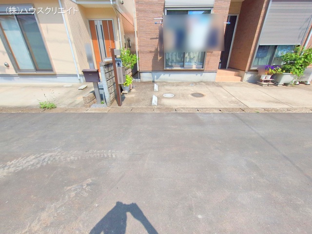 千葉県松戸市六高台５丁目の新築戸建て外構写真 2025年7月22日撮影