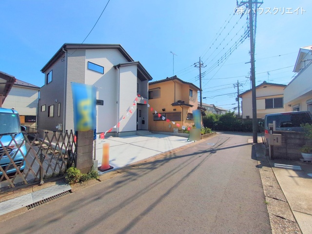 千葉県松戸市六高台５丁目の新築戸建て完成写真 2025年8月19日撮影