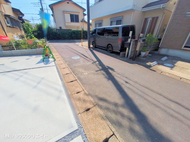 千葉県松戸市六高台５丁目の新築戸建て完成写真 2025年8月19日撮影